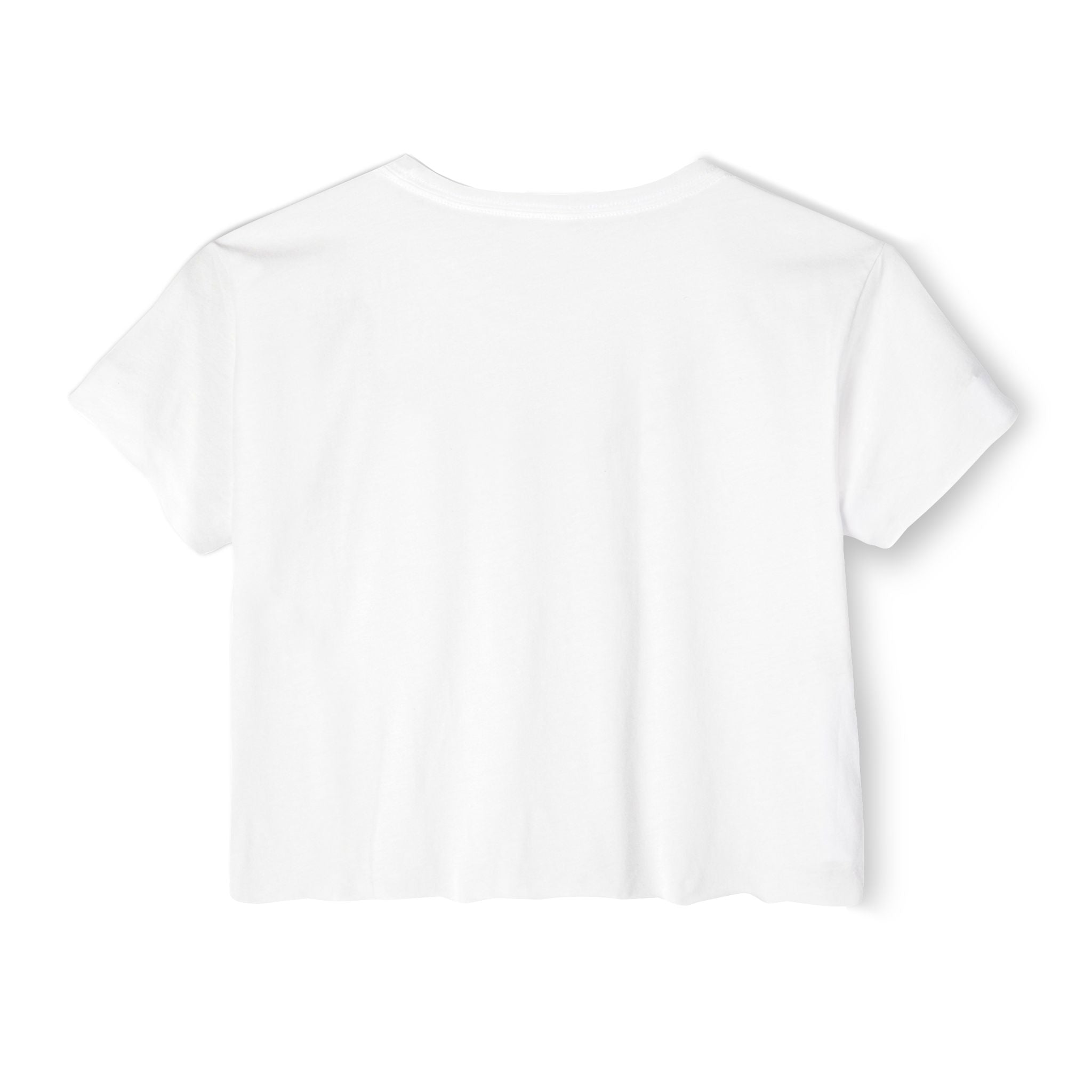 Women's Versatile Crop Top White Graphic "Winning Bitch"